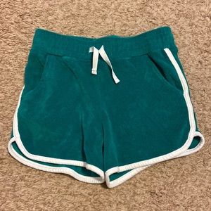 🎉5 for $25🎉 Cat and Jack green terry cloth shorts